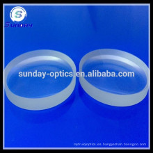 Lente convexa plana de vidrio, K9, BK7, 12,7 mm, 20 mm, 25 mm, 25,4 mm